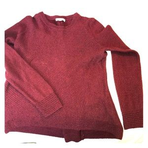 Maroon Madewell sweater